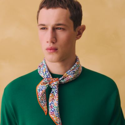 メンズ シルクマフラー＆カシミヤストール | Hermès - エルメス-公式サイト